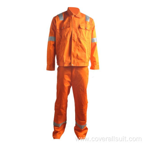 Flame Retardant Suit en 469 anti fire electrical safety suit Factory